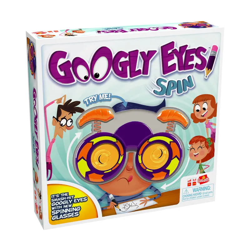 Googly Eyes Spin: Family Drawing Challenge by Goliath