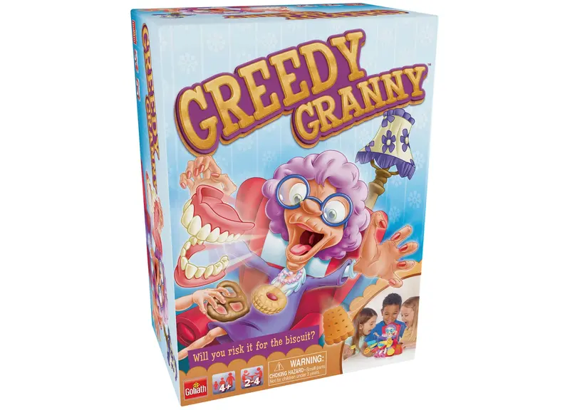Greedy Granny Family Board Game – Hilarious Matching Challenge by Goliath
