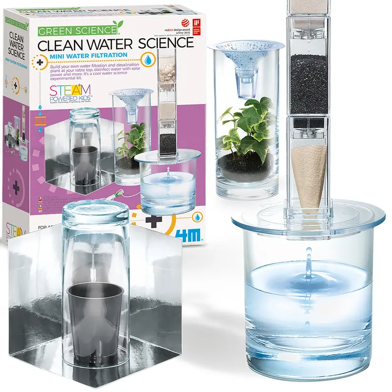 Green Science Clean Water Exploration Kit – Hands-On Environmental Science Experiment Set