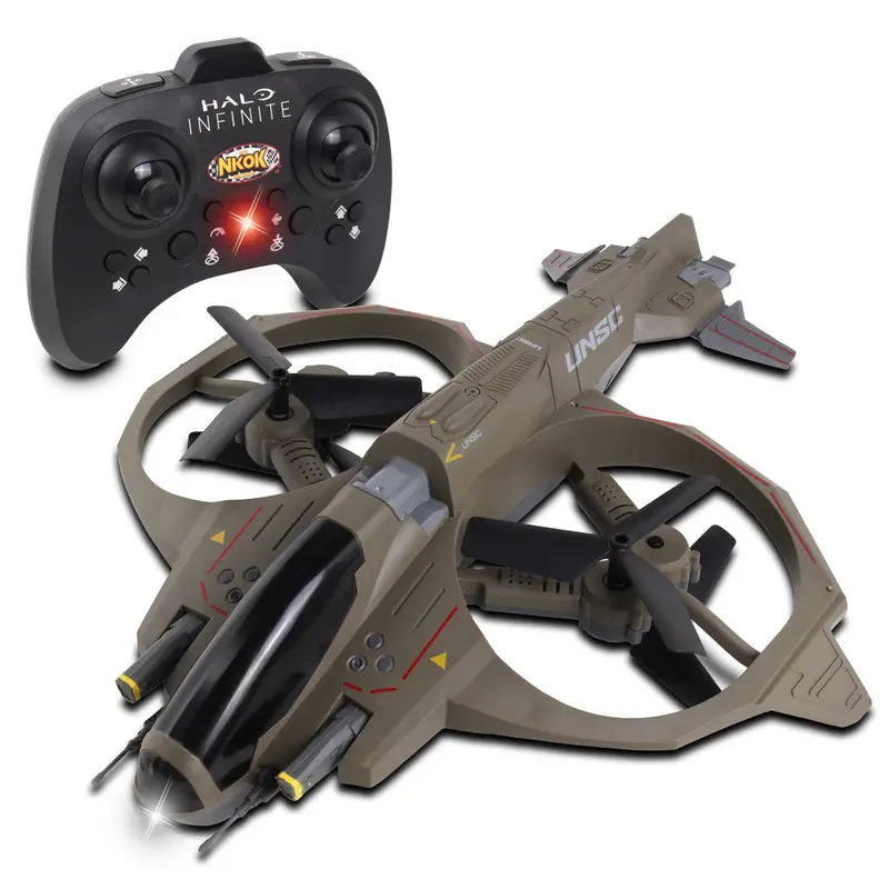 Halo Infinite RC Wasp VTOL Aircraft – 2.4 GHz Flying Drone with Auto-Landing & Hover Features