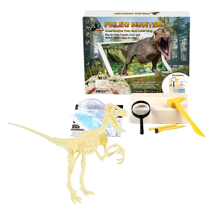 HamiltonBuhl Paleo Hunter Velociraptor Dig Kit – Engaging Prehistoric STEM Activity
