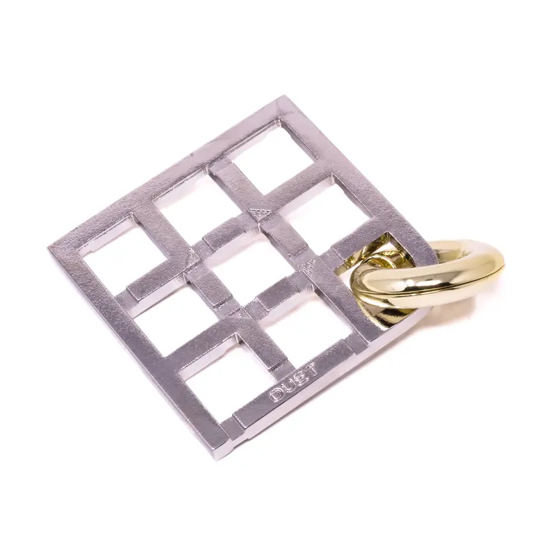 Hanayama Cast Duet Puzzle – Level 5 Paired-Mechanism Metal Challenge