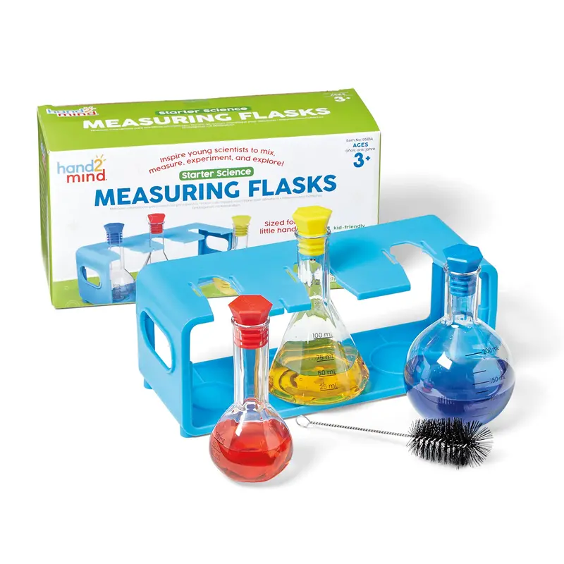 Hand2Mind Fun with Science Measuring Flask Kit for Young Learners