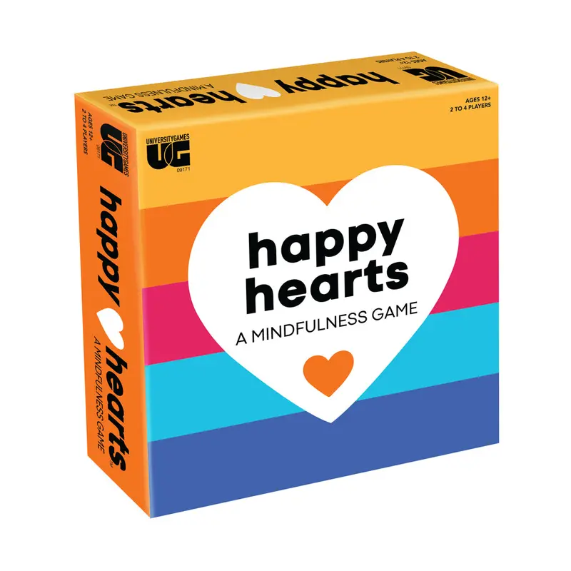 Happy Hearts Mindfulness Board Game – Meditation & Emotional Wellness Activity