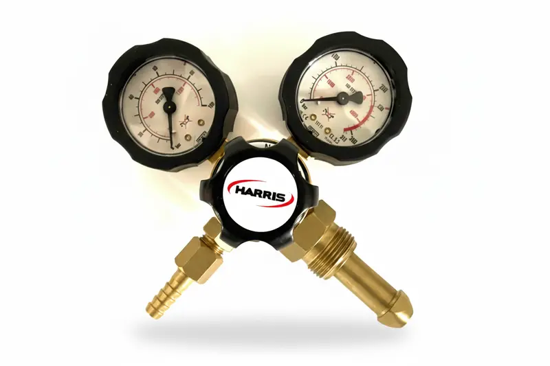 Harris 601Z186 Nitrogen Regulator – 55 Bar Rated with Rubber Cover