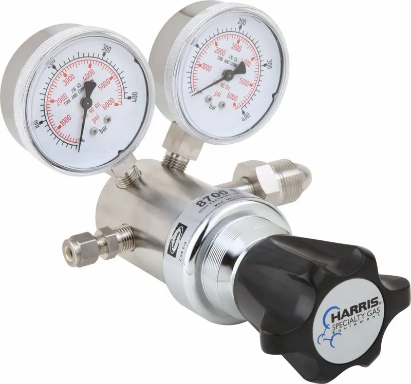 Harris 8700Ss-4500-677 Tri-Gas Regulator For Argon, Helium & Nitrogen – Part #3200724 1