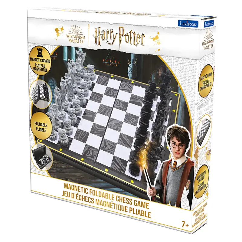 Harry Potter Magnetic Foldable Chess Set – Enchanted Themed Strategy Game