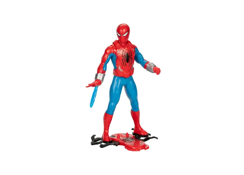 Hasbro Marvel Spider-Man Thwip Blast Action Figure – 11-Inch Poseable Hero with Blast Effect Accessory