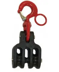 Hastings 11052 Dual-Sheave Insulated Block for Utility Applications