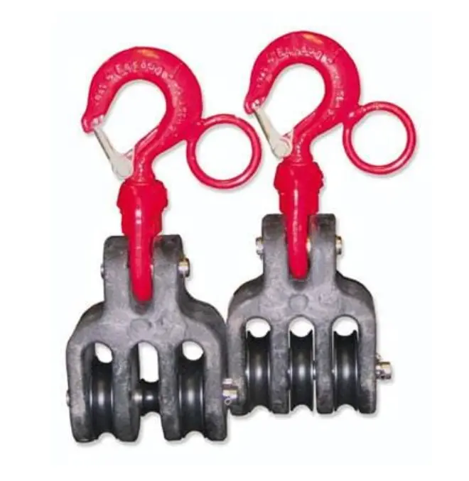 Hastings 11367 Insulated Tackle Block Set for Rigging Operations