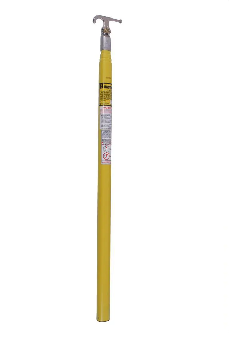 Hastings 35-Foot Round Fiberglass Hot Stick – Class 2 Electrical Insulation Rated