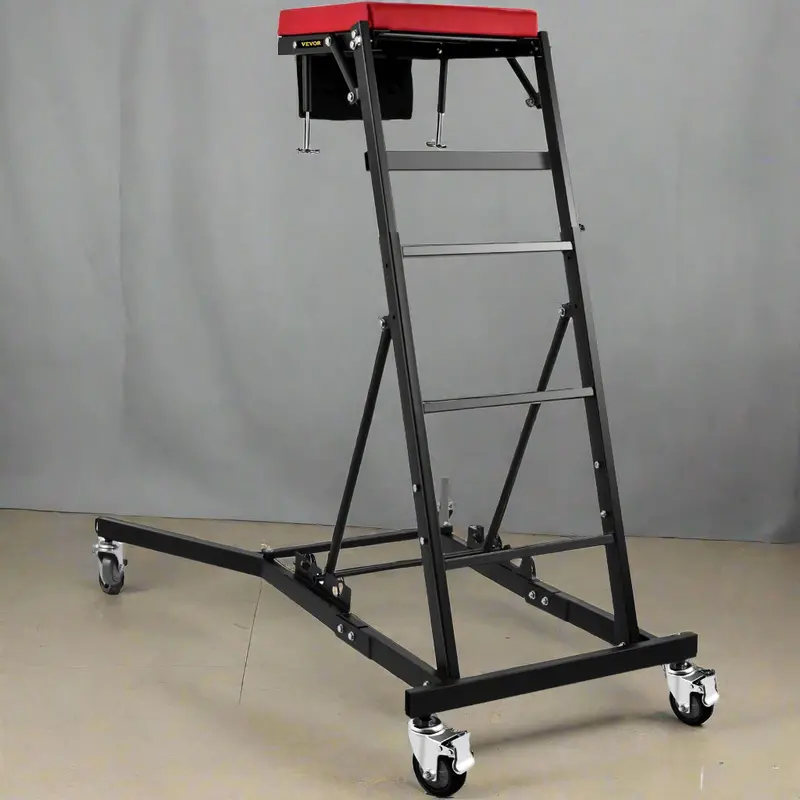Heavy-Duty 400-LB High-Top Automotive Engine Creeper – Adjustable Over-Engine Work Stand with Reinforced Frame 628520 S1137