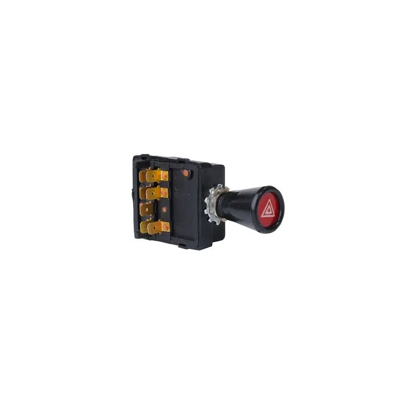 Heavy-Duty Hazard Warning Toggle Switch – Push/Pull Design