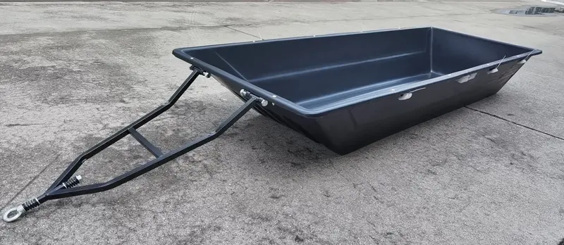 Heavy-Duty Hunting Sled for ATV & Snowmobile — 90.5″ HDPE Animal Transport Sled (Model NRIS230)