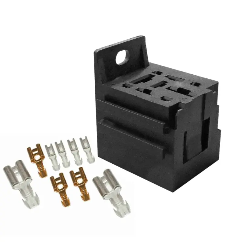 Heavy-Duty Maxi Relay Socket Base for Automotive Applications