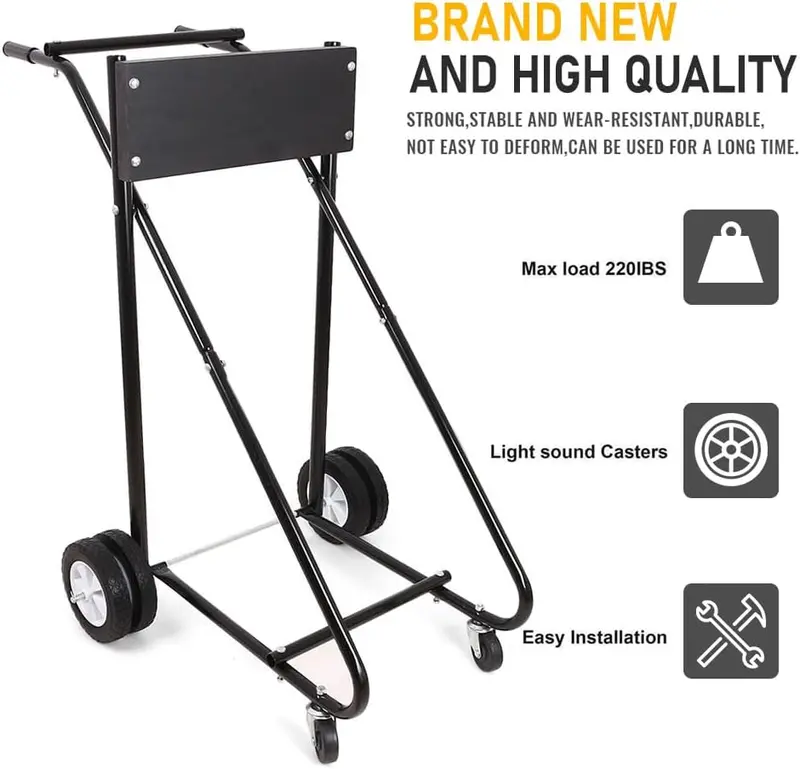 Heavy-Duty Outboard Motor Stand – 315 lb Capacity Engine Support | SKU 9235091
