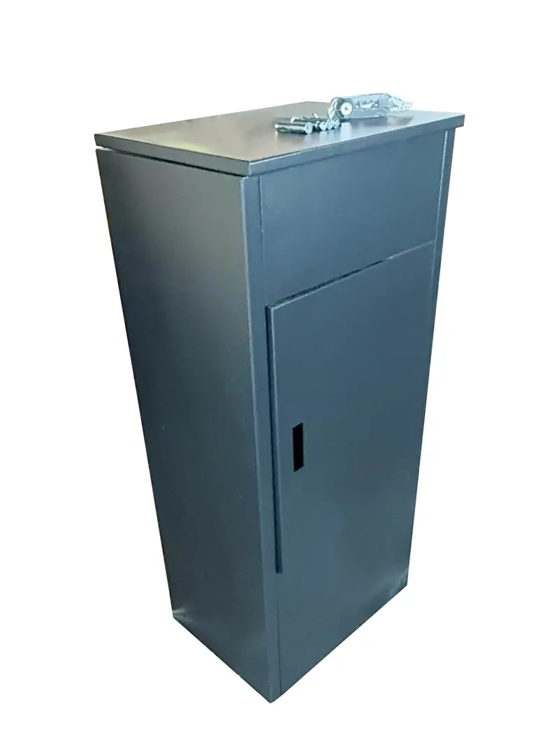 Heavy-Duty Steel Parcel Lock Box – 4-Digit Combination Security Cabinet for Offices & Garages (36″ Height) PMDB001