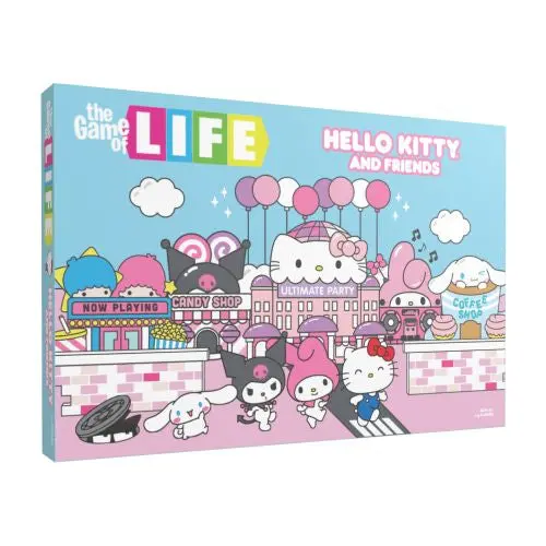 Hello Kitty Life Board Game – HK & Friends Themed Family Adventure Game