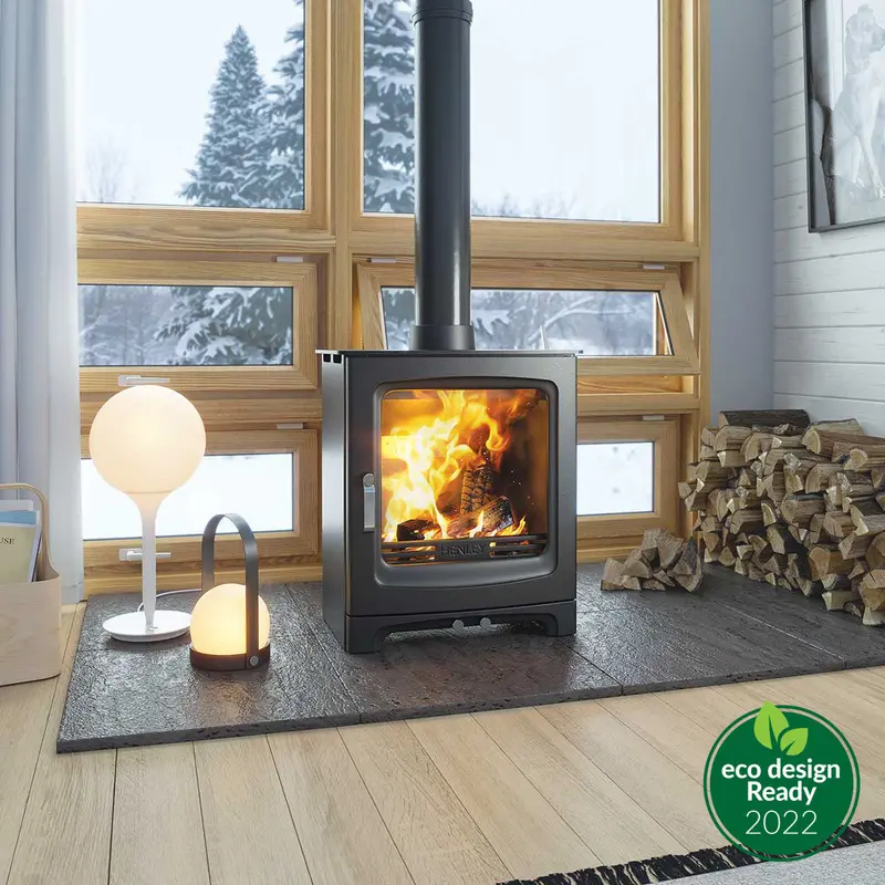 Henley Alderwood 6.7kW Multi-Fuel Stove – High-Efficiency Eco Model