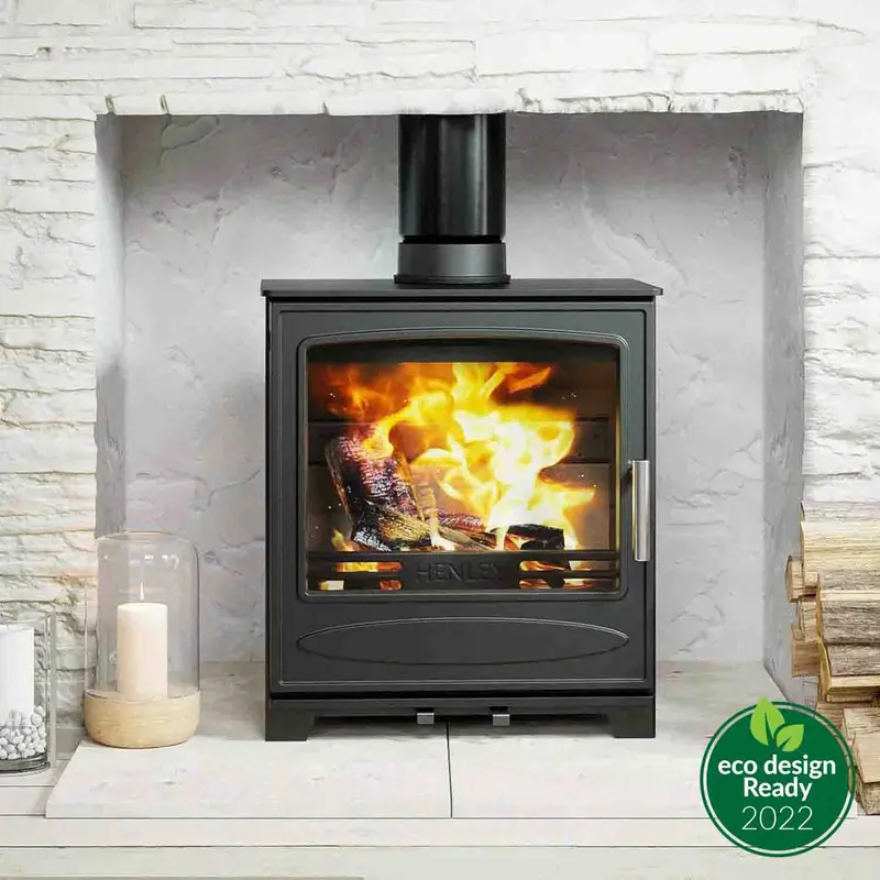 Henley Ascot 8kW DEFRA-Approved Wood Burning Stove – Eco-Label Certified