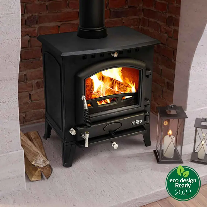 Henley Bracken 8kW Multi-Fuel Stove – DEFRA-Approved Eco Heating