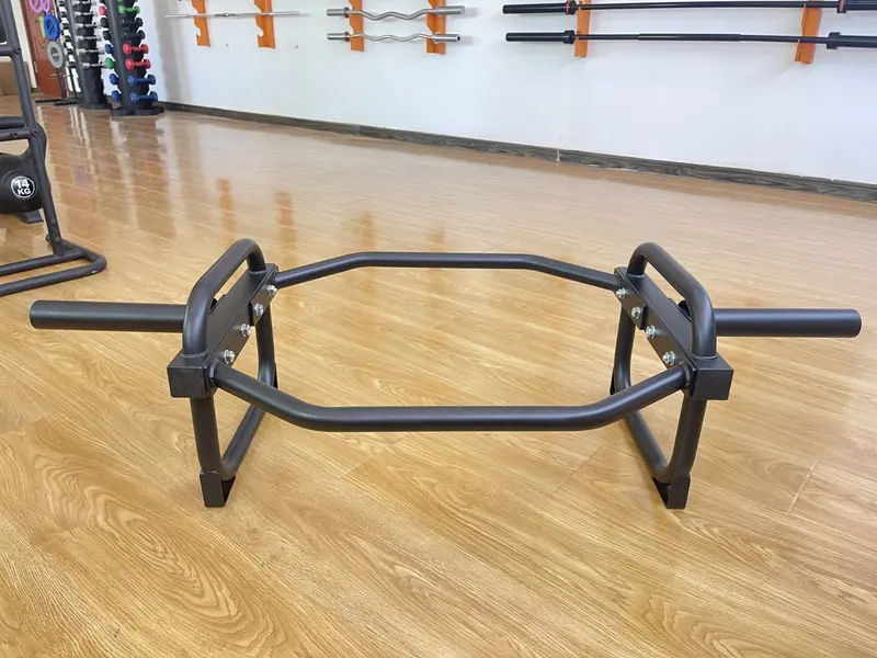 Hex Trap Bar for Deadlifts – Heavy-Duty Weightlifting Barbell Designed for Power & Safety (HB13KC)