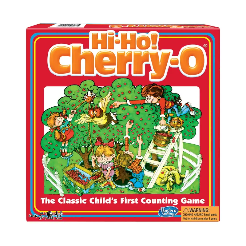 Hi-Ho! Cherry-O – Timeless Counting & Matching Board Game for Preschoolers
