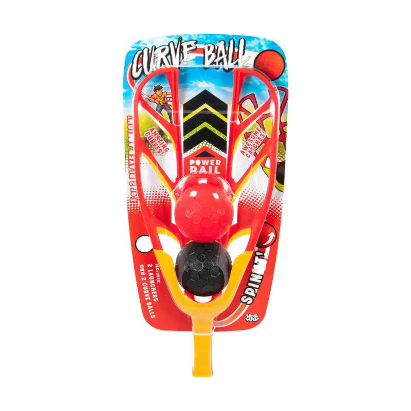 Hog Wild Curve Ball Dual Launcher – Backyard Toss & Target Fun