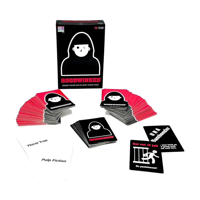 Hoodwinked – Bluffing Party Game for Adults & Teens