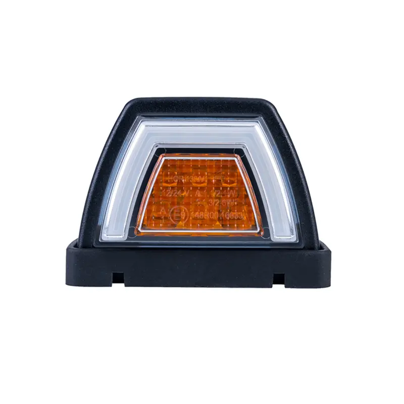 Horpol White LED Front DRL Roof Light with Integrated Turn Signal
