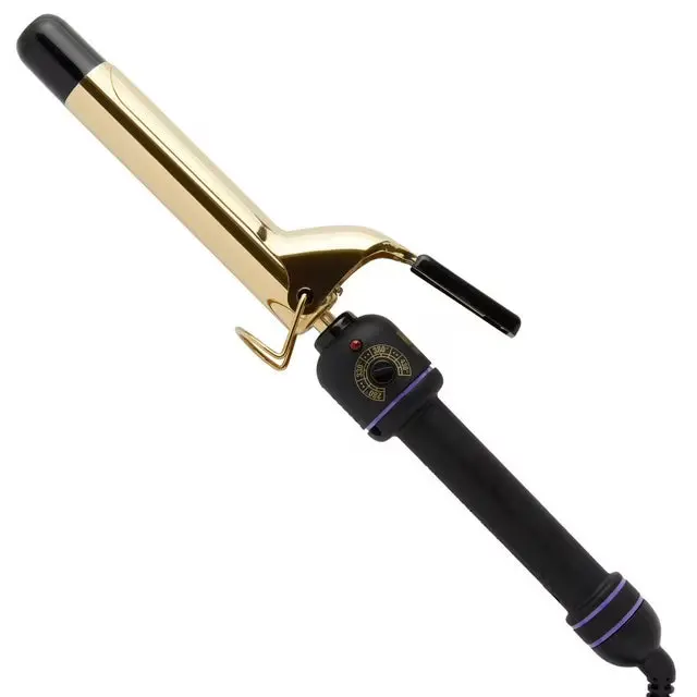 HOT TOOLS Pro Signature Gold Curling Wand – 1-Inch Fast-Heat Styling Iron for Professional Results