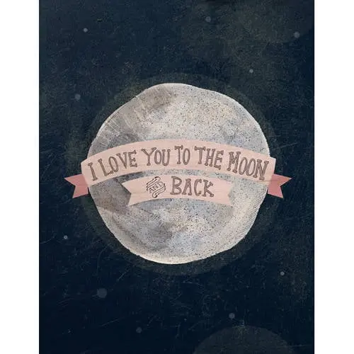 I Love You to the Moon & Back – Oopsy Daisy Board Book for Toddlers