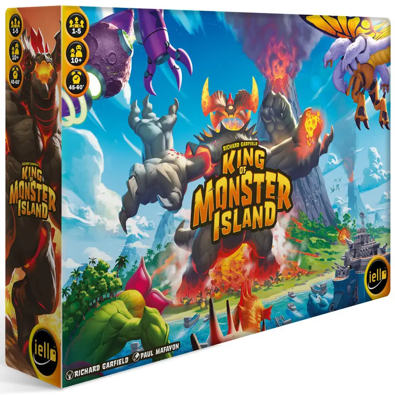 IELLO King of Monster Island: Cooperative Strategy Game with Giant Creatures