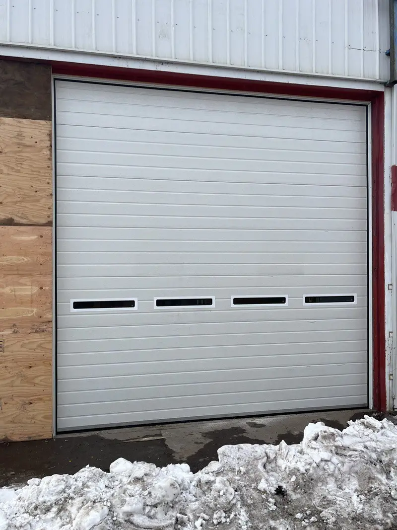 Industrial-Grade Electric Overhead Door Opener Kit – Insulated Garage & Workshop System