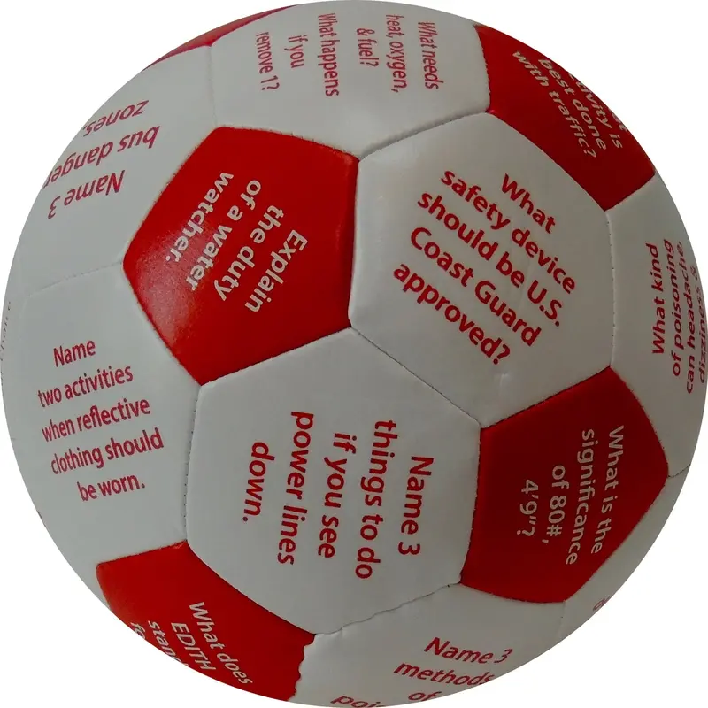 Injury Prevention Thumball – 6-Inch Interactive Safety Education Ball