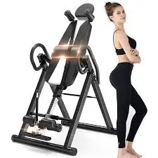 Inversion Therapy Table – Reinforced Ankle Support System for Spinal Decompression