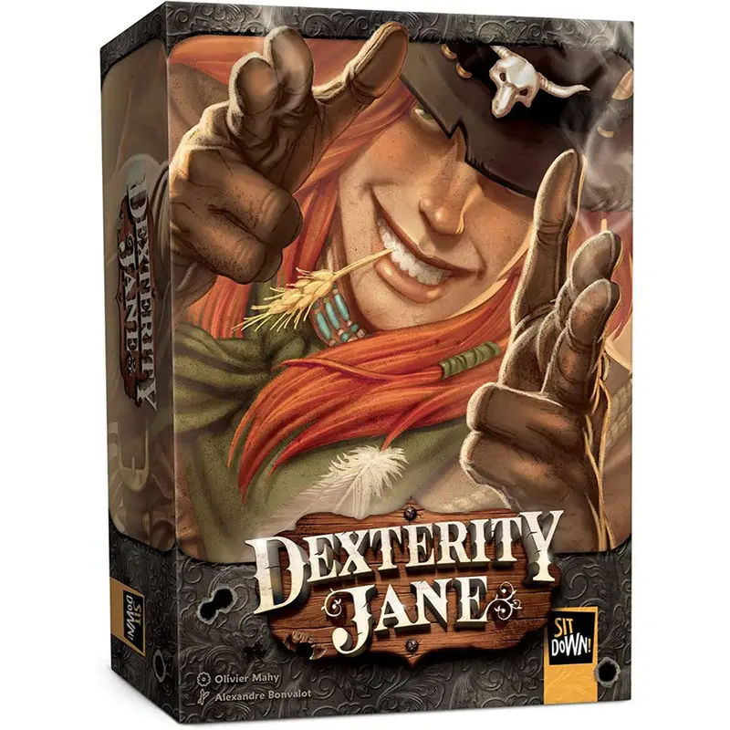 Jane – Wild West Dexterity Challenge Card Game