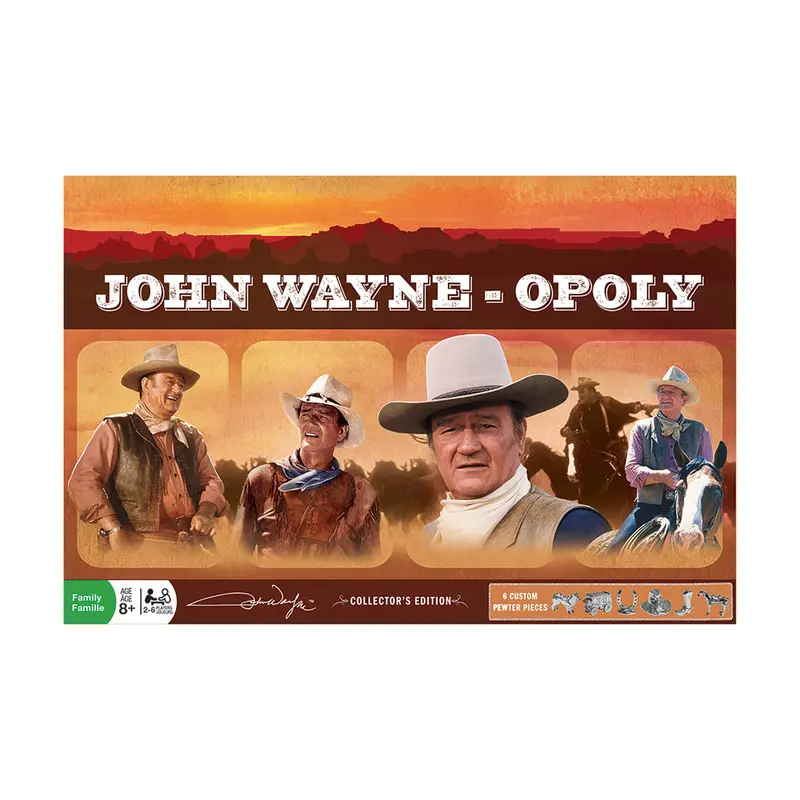 John Wayne Movie-Themed Opoly Collector’s Edition Game