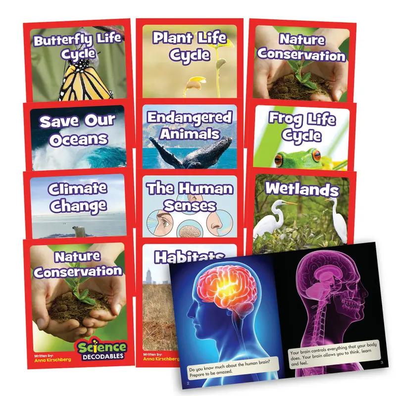 Junior Learning Science Decodables: Phase 6 Nonfiction Readers for Grade 2