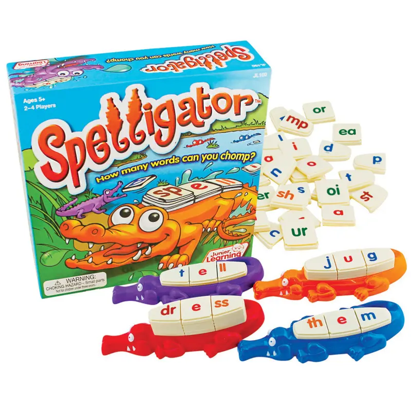 Junior Learning Spelligator Game – Interactive Spelling & Word Formation Challenge