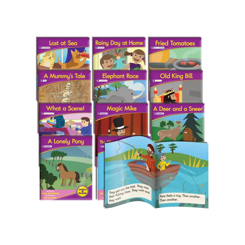 Junior Learning Vowel Sounds Readers – Fiction-Based Phonics Series for Beginners
