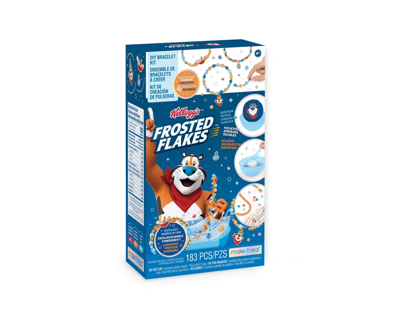 Kellogg’s Frosted Flakes DIY Bracelet Craft Kit – Make It Real Series