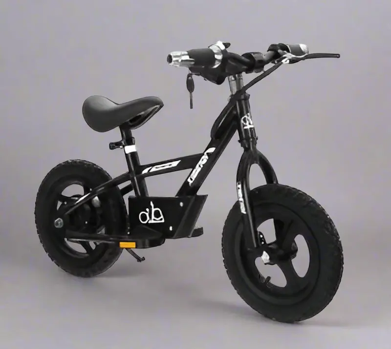 Kids’ Lithium-Powered Balance Bike – 100W/200W Motor Options, 12″ or 16″ Wheels