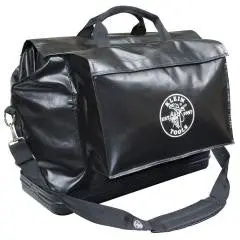 Klein Tools 5182BLA Heavy-Duty Black Lineman’s Tool Bag