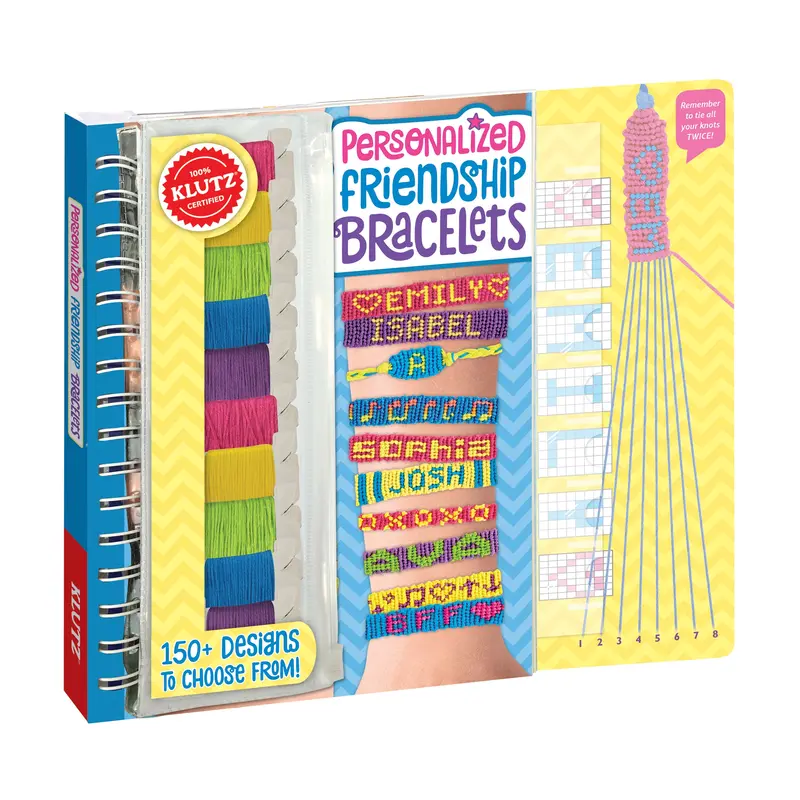 Klutz Friendship Bracelet Making Kit – Personalized DIY Craft