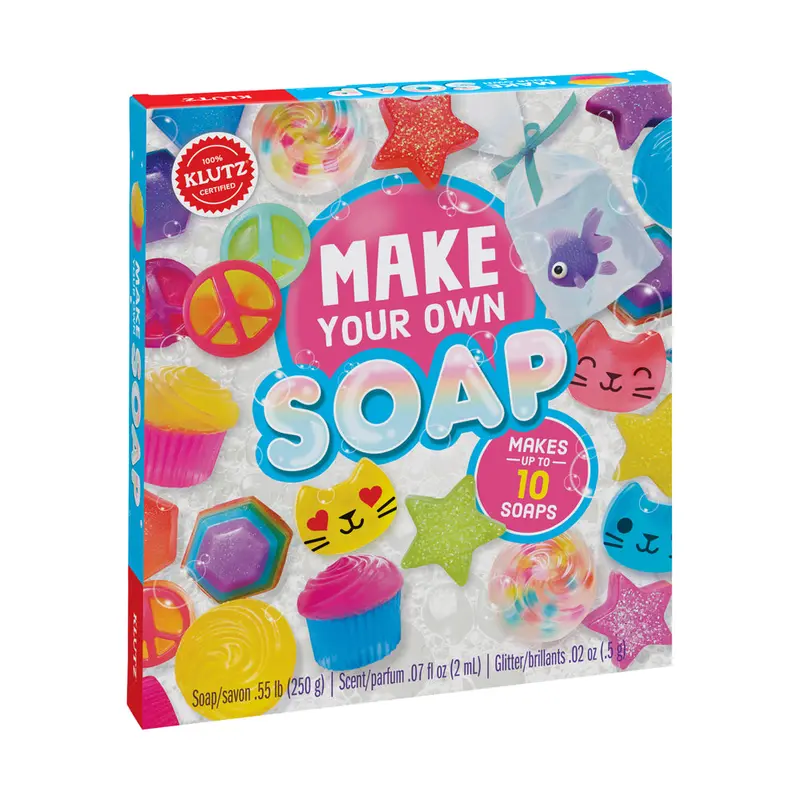 Klutz Homemade Soap Making Kit – Scented DIY Bath Product Craft Set