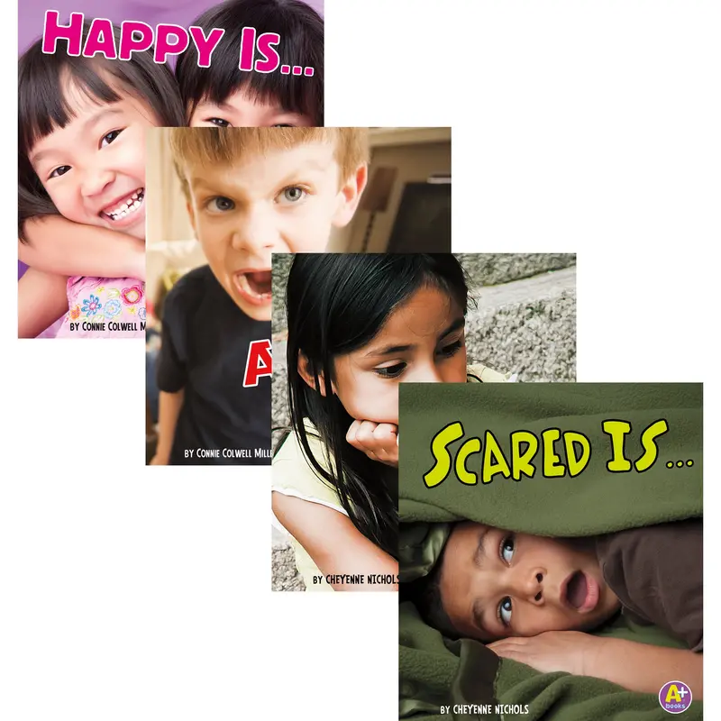 Know Your Emotions Book Set – 4-Volume Social-Emotional Learning Collection for Kids