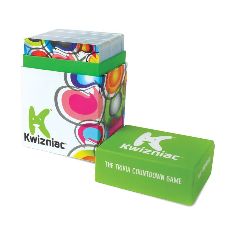 Kwizniac Trivia Challenge: Fast-Paced Card Game for Quiz Enthusiasts