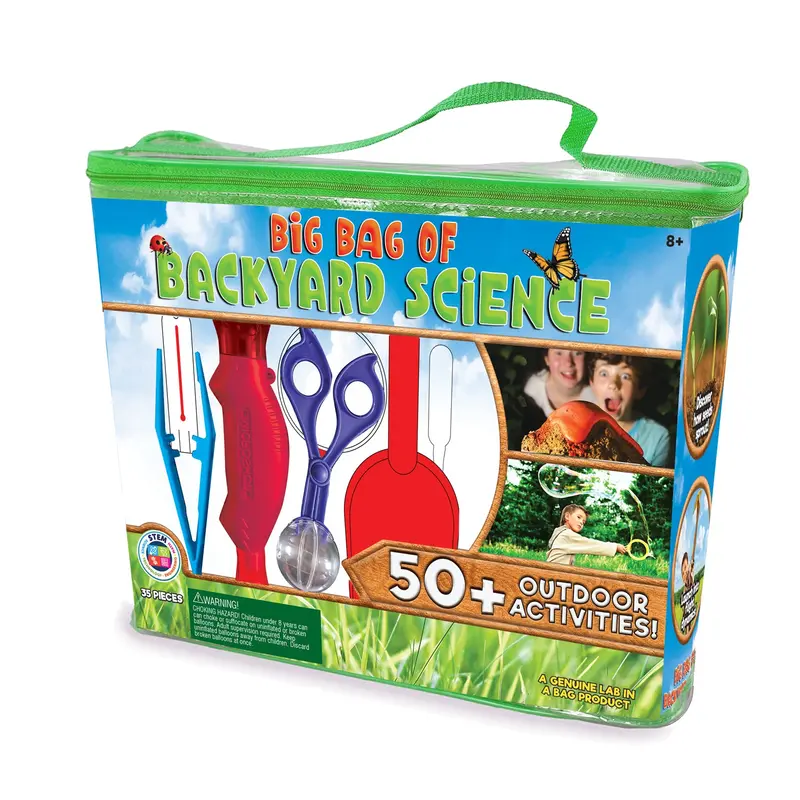 Lab-in-a-Bag Backyard Science Exploration Kit – Outdoor STEM Learning Experience