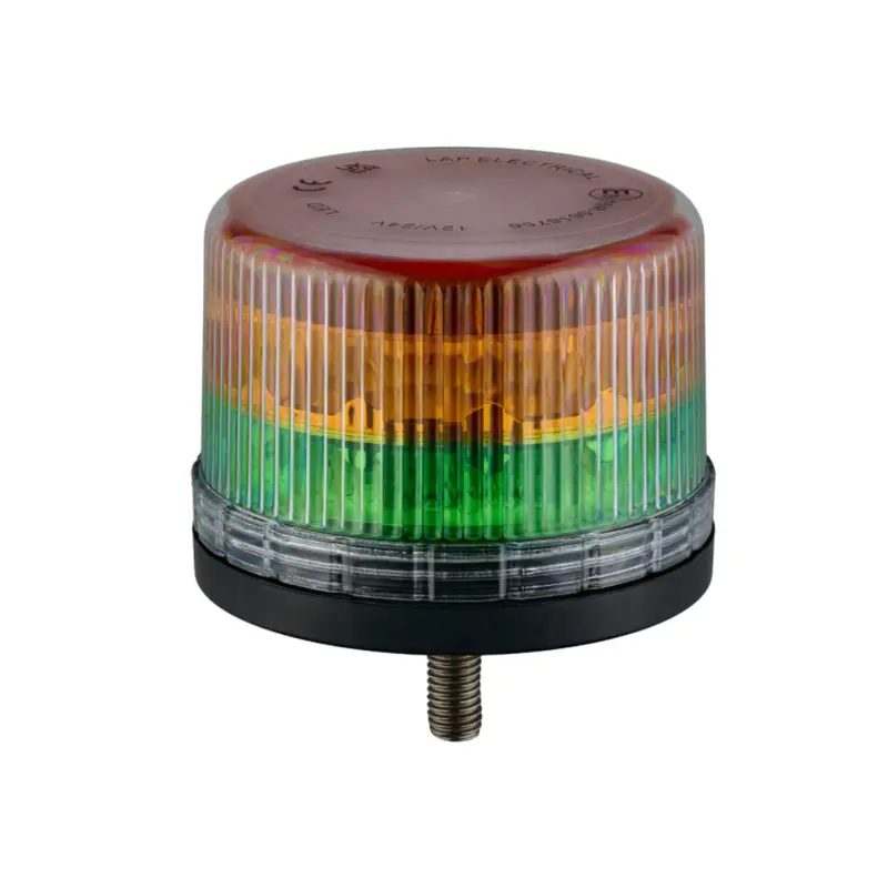 LAP Amber and Green LED Warning Beacon – Single-Bolt Roof Mount